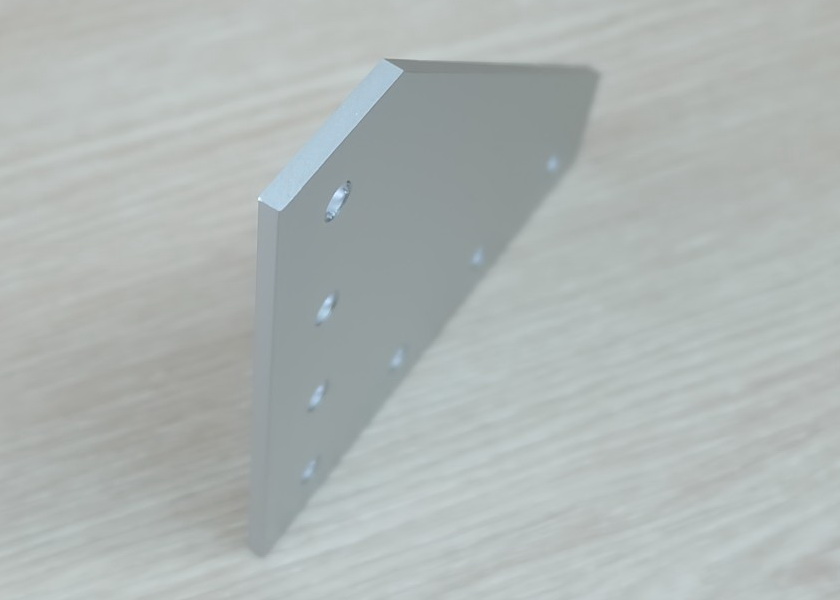 White L-90 degree joint plate 7-Hole สำหรับ Series 30 Alu Profile