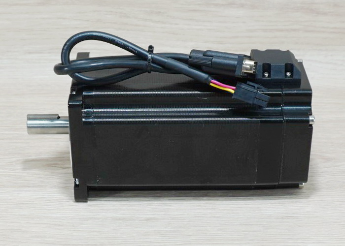 Hybrid Closed-Loop Stepper Motor (Nema34) 86HBS120 แรงบิด 12N.m 5.6A Shaft 14mm + HBS860H Driver