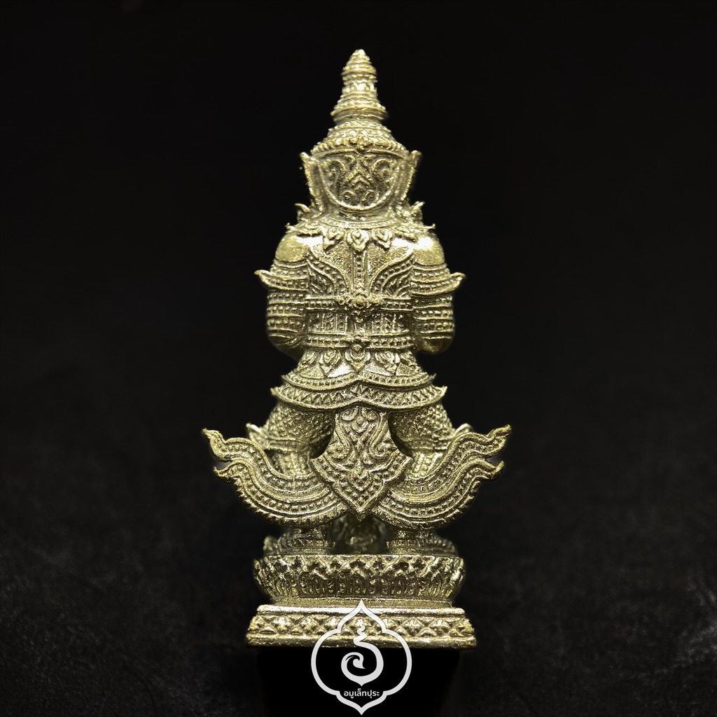 ท้าวเวสสุวรรณ รุ่นเทวานฤมิตร (เนื้ออัลปาก้า) ปี63 หลวงพ่อพัฒน์ วัดห้วยด้วน จ.นครสวรรค์ (มีโค้ด หมายเลข 1508)