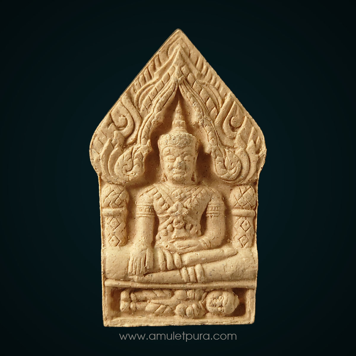 ขุนแผนพราย 7 แท่ง เนื้อขาว (ผสมดอกราชาวดีมหานิยมลันจวนจิต หลังจารดินสอ) ปี55 หลวงปู่บุญ วัดแสงน้อย จ.อุบลราชธานี (มีโค้ด)