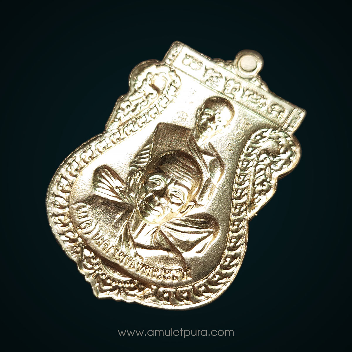 เหรียญเสมาพุทธซ้อน เนื้ออัลปาก้าลงยาหลังแบบ รุ่นเศรษฐีอีสาน ปี57 หลวงพ่อคูณ วัดบ้านไร่ จ.นครราชสีมา (มีโค้ด หมายเลข 324)