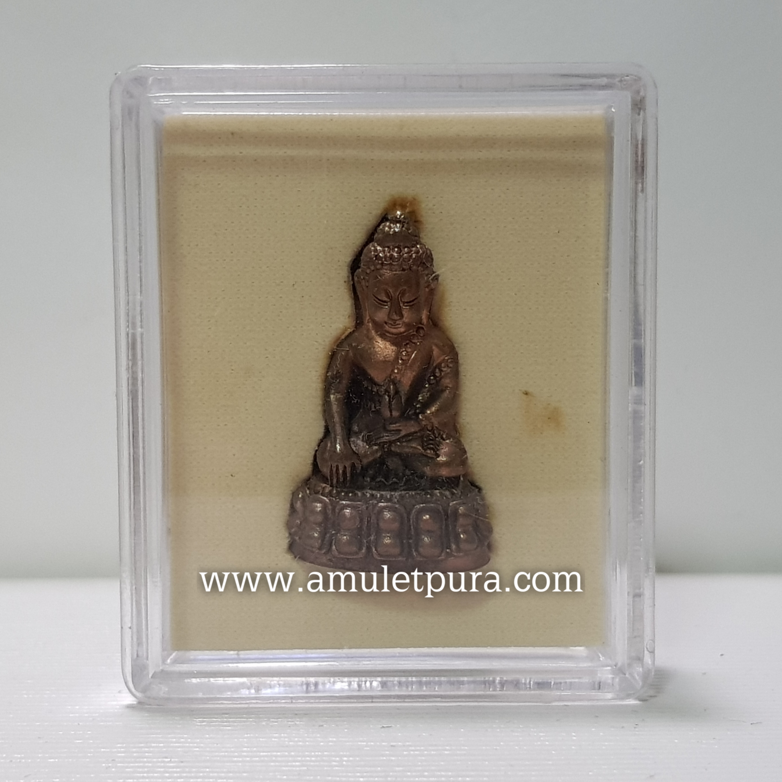 พระกริ่งมงคลประเทศ แจกเจ้าหน้าที่ตำรวจในพื้นที่ 3 จังหวัดชายแดนใต้ ปี53(มีโค้ด หมายเลข 9055 กำกับ)