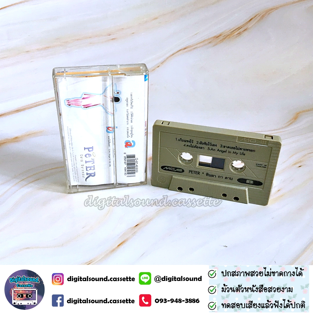 เทปคาสเซ็ท ปีเตอร์ คอร์ป ไดเรนดัล Peter Corp Dyrendal อัลบั้ม หิน ผา กา ดาบ ชายคนหนึ่ง