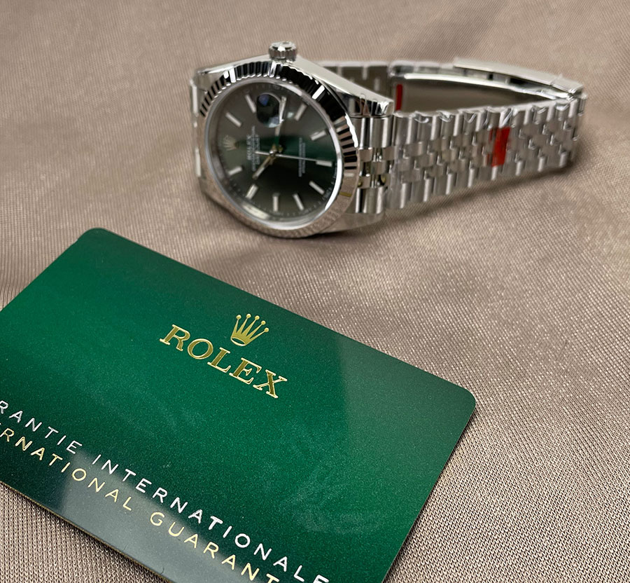 ROLEX DATEJUST41 Mint Green JU (VSF)