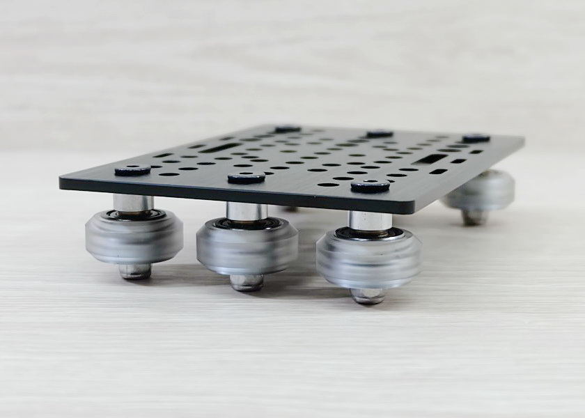 ชุดสำเร็จ V-Slot Gantry Plate 20-80mm T3 x 88 x 127mm + Xtreme Solid v wheel 6 ชุดล้อ