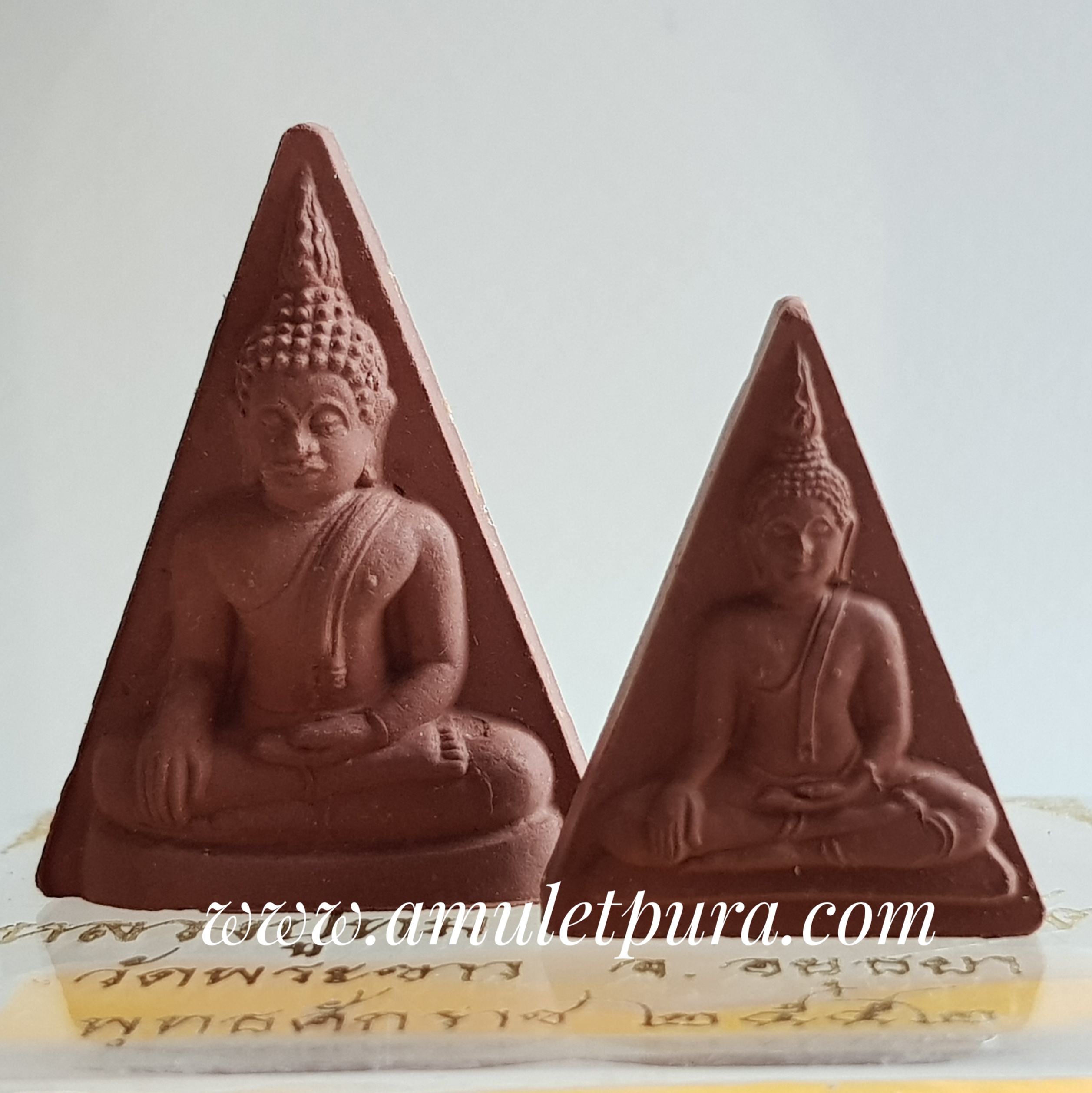 พระนางพญา(เนื้อชานหมาก)ปี52 หลวงปู่ทิม วัดพระขาว จ.พระนครศรีอยุธยา