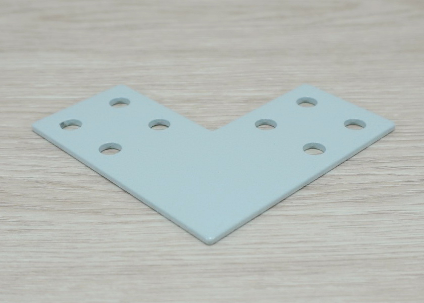 L-Shaped Steel Joint Plate 8-Hole สำหรับ 2040 Alu-Profile