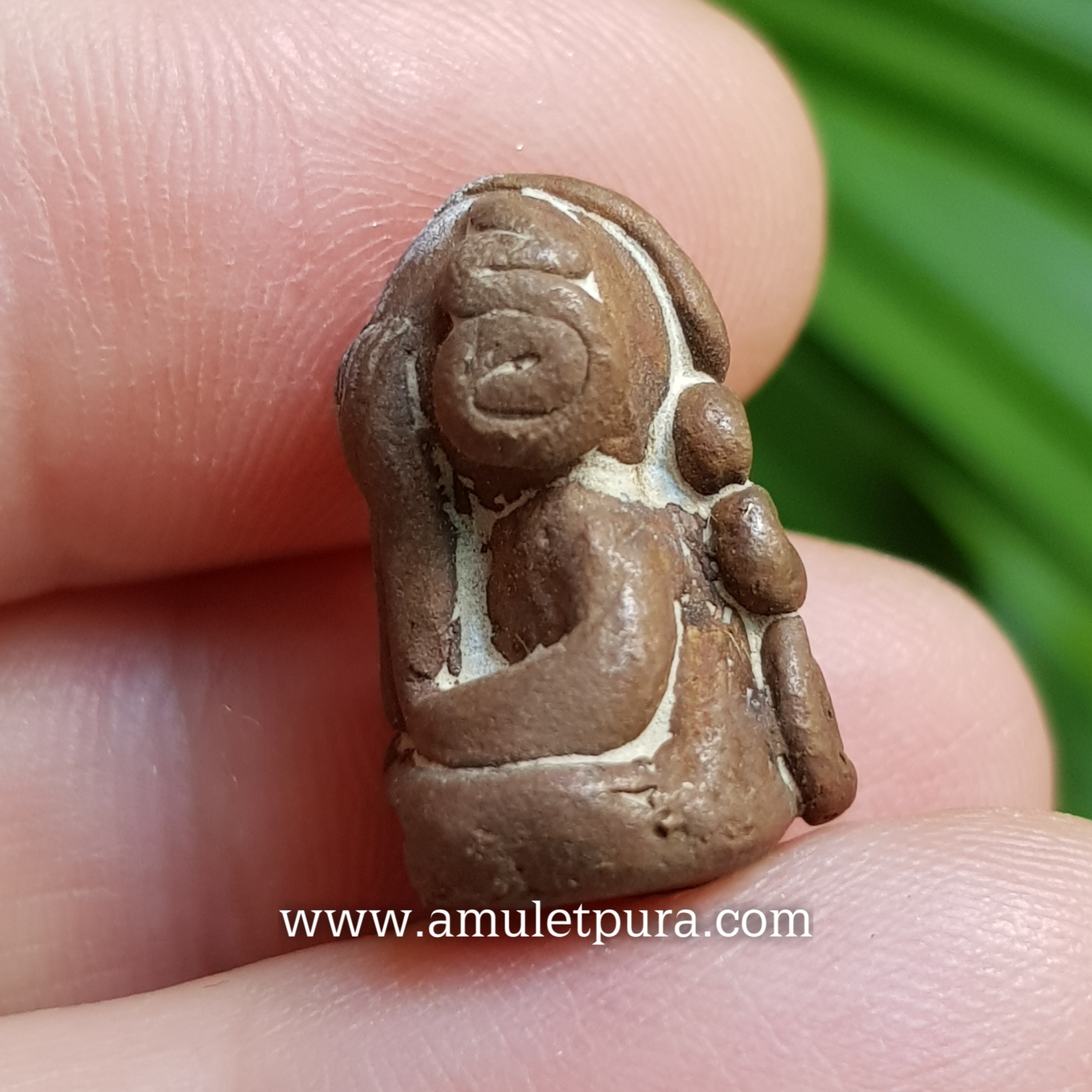 พระปิดตาหล่อโบราณ (เนื้อทองแดงเถื่อน) รุ่นแรก ปี63 หลวงปู่ชัช วัดบ้านปูน จ.พระนครศรีอยุธยา (ตอกโค้ด หมายเลข40)