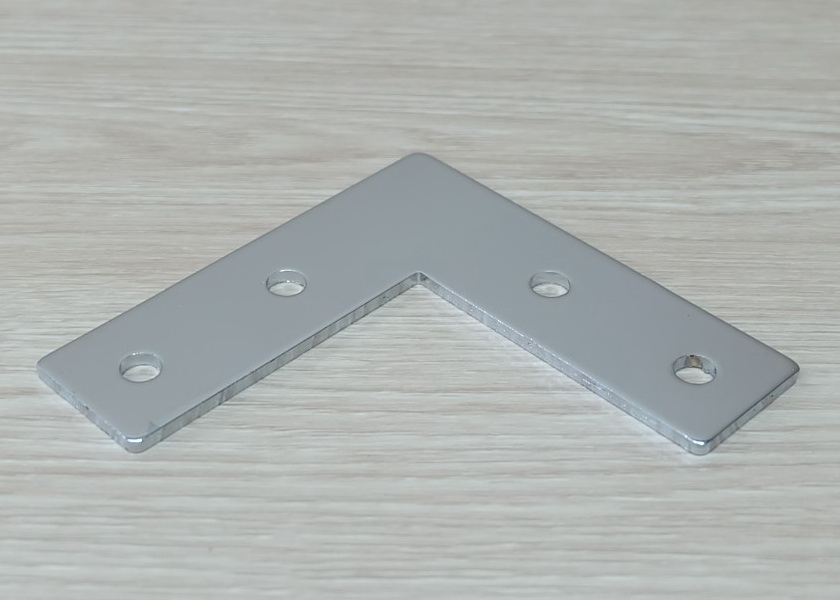 L-Shaped Steel Joint Plate 4-Hole สำหรับ Series 30 Alu-Profile