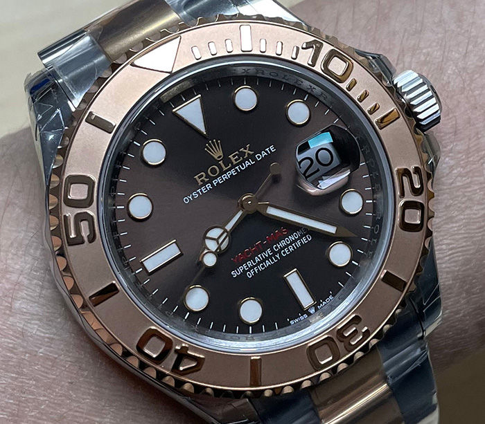 ROLEX YACHT TWO TONE 40 MM. VSF