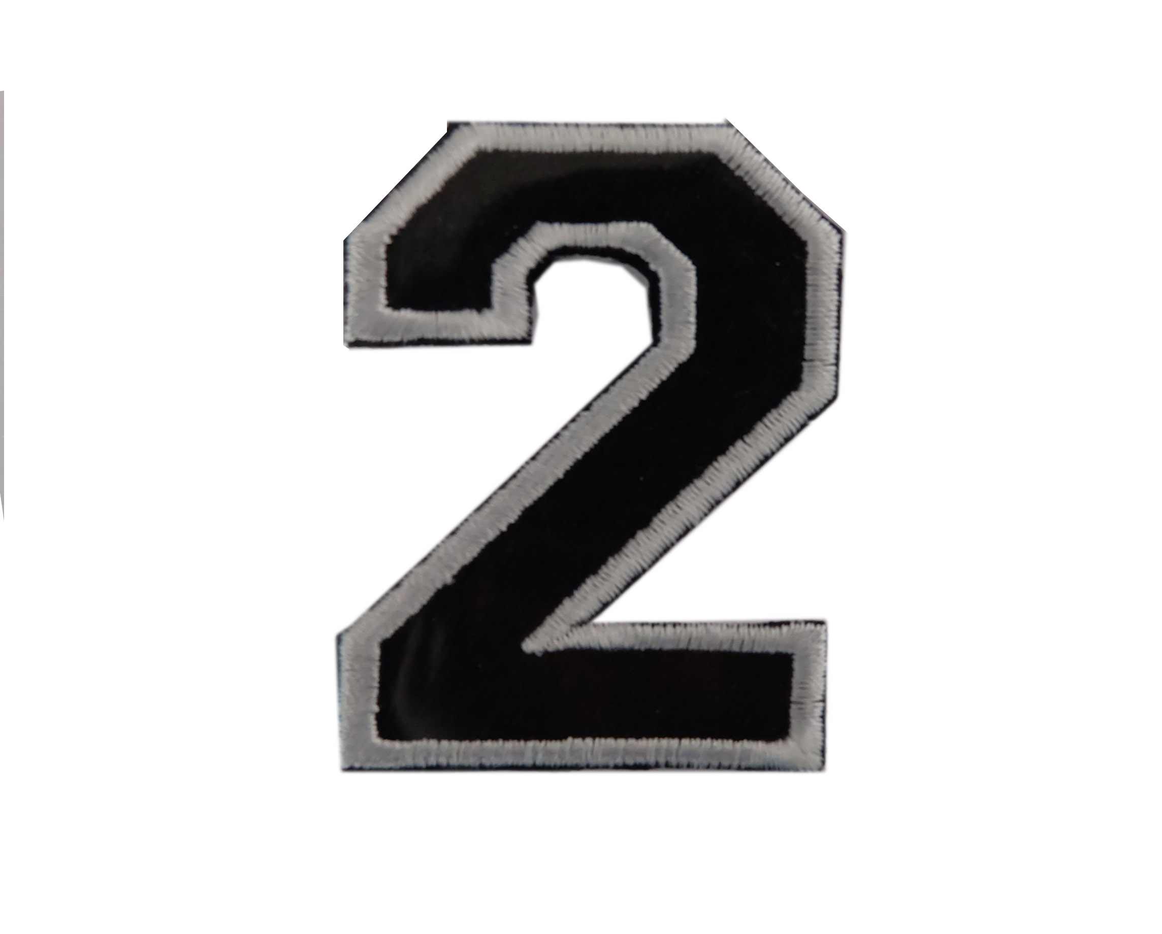 เลข 2 สูง 7 ซ.ม.