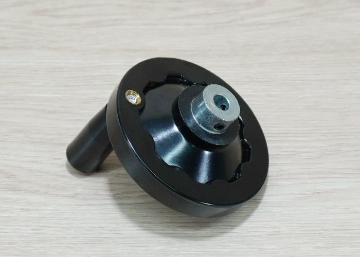 80mm Bakelite-Solid Handwheel with Coupling Bore 8mm