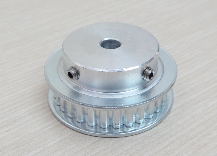 XL-10mm, 30 Tooth Timing Pulley Aluminum Bore 6.35mm