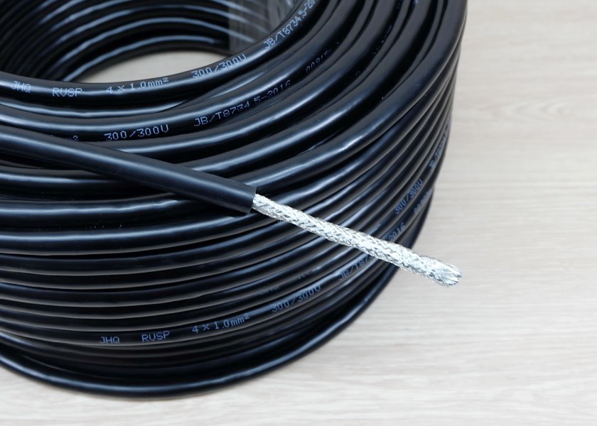 4 core X 1.0 mm² Shielded Wire RVSP Signal Line Shielded Twisted Pair (1m)