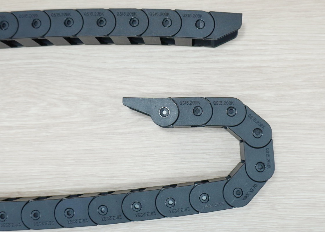 15 X 20 mm Cable Drag Chain R28mm ยาว 1M และ End Connectors