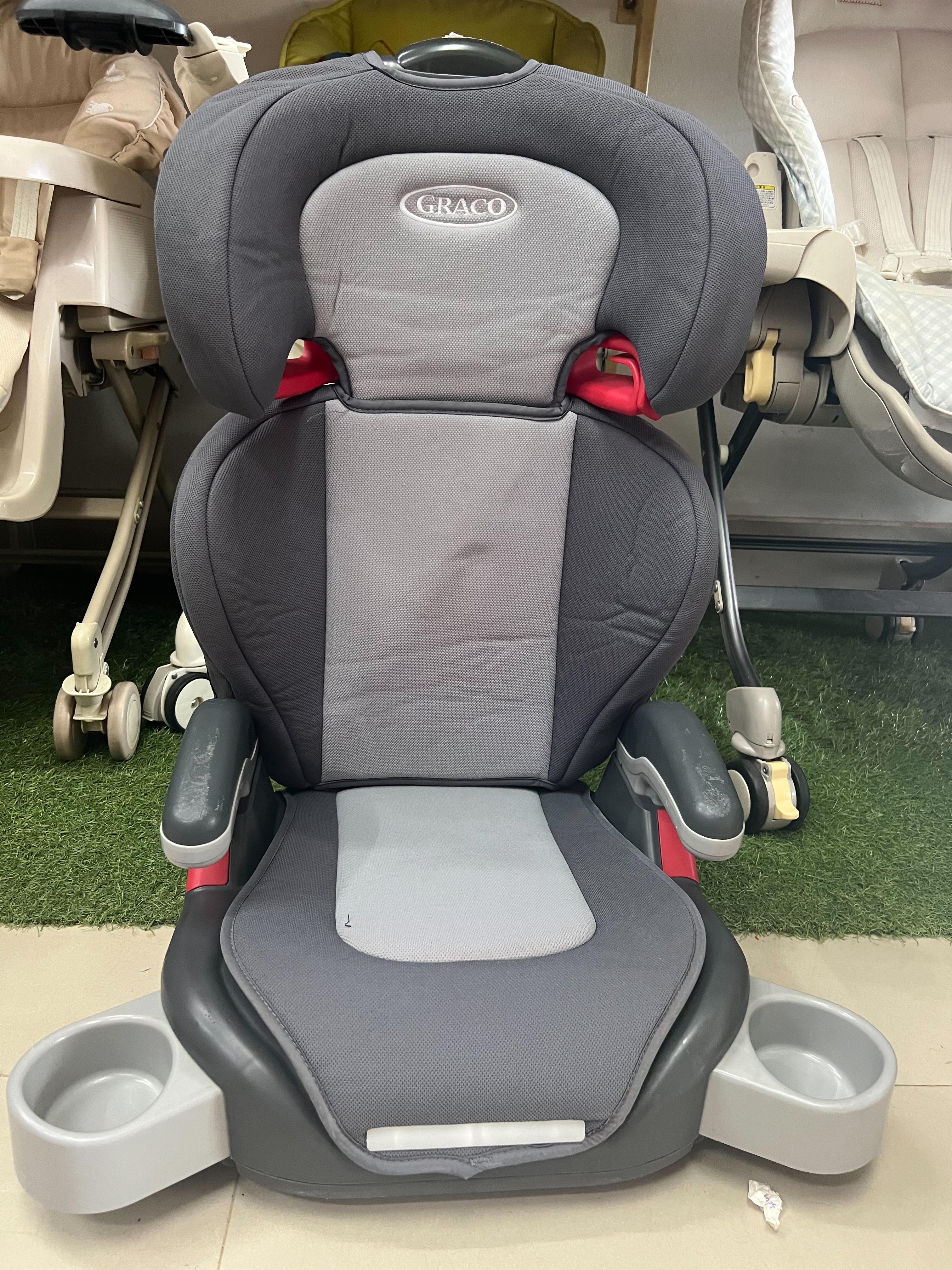 Graco บูสเตอร์ซีท Graco ยกหัวสูงต่ำได้ มีที่วางแก้ว สภาพสวย 90%