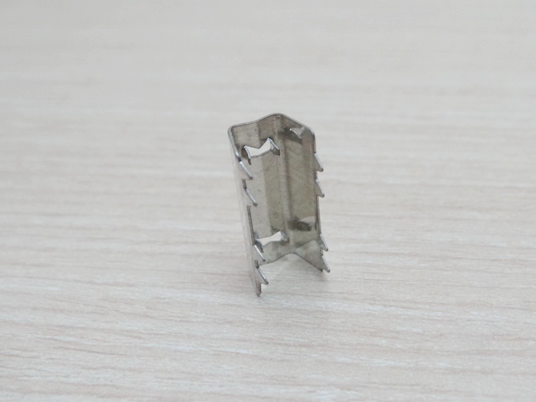 Belt clamp crimp for 6mm open timing belts (แพ็ค 10 ชิ้น)