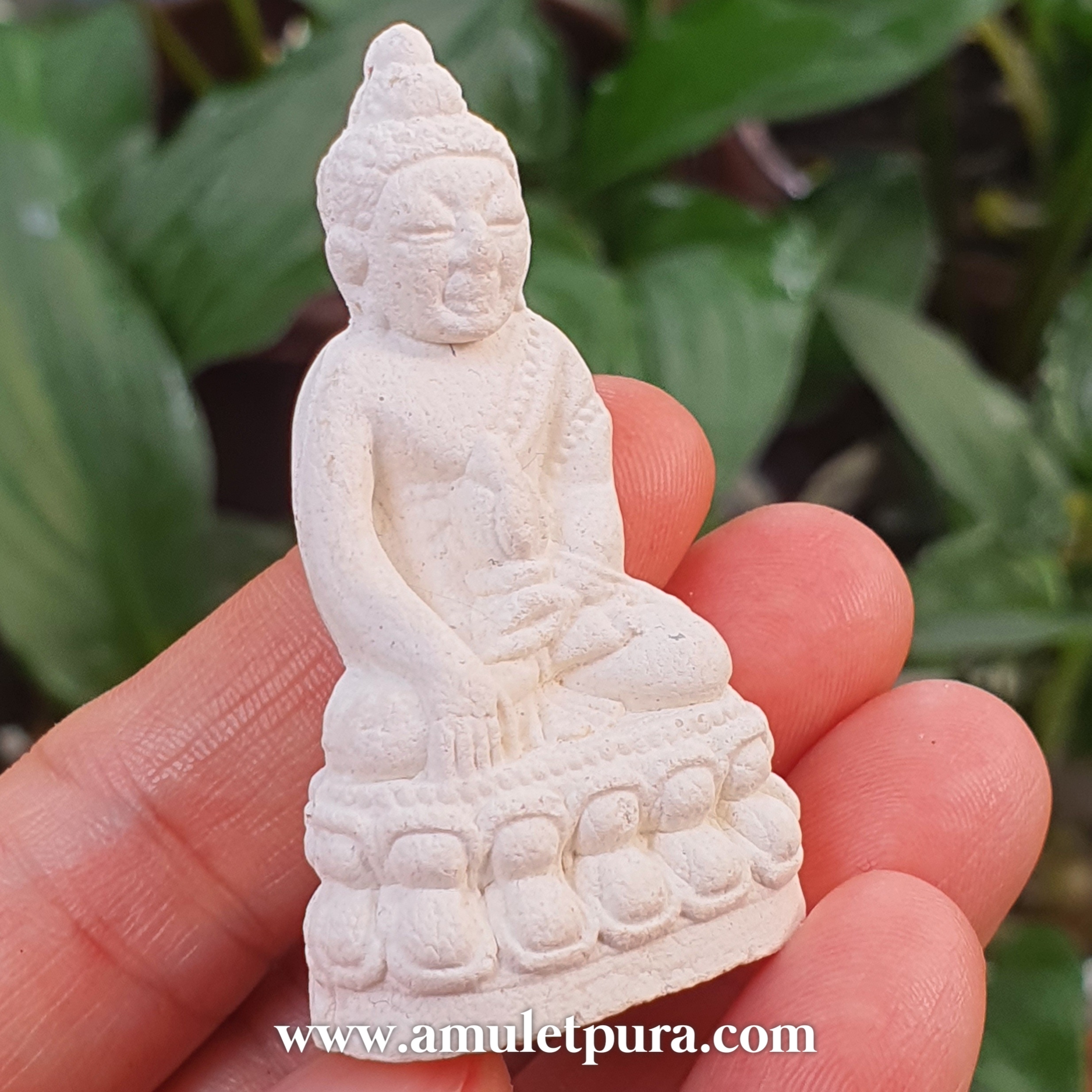 พระกริ่งรัตนมาลา(เนื้อผงพุทธคุณ)ปี40 วัดสุทัศน์ฯ กรุงเทพมหานคร(ปั้มหมึกใต้ฐาน)