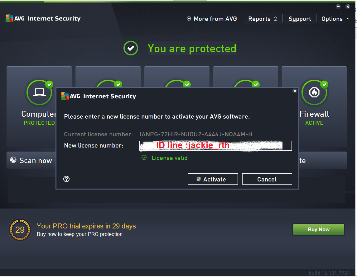 โปรโมชั่นแรง AVG Internet Security 2021 For 1 PC 12 Month License 1 User