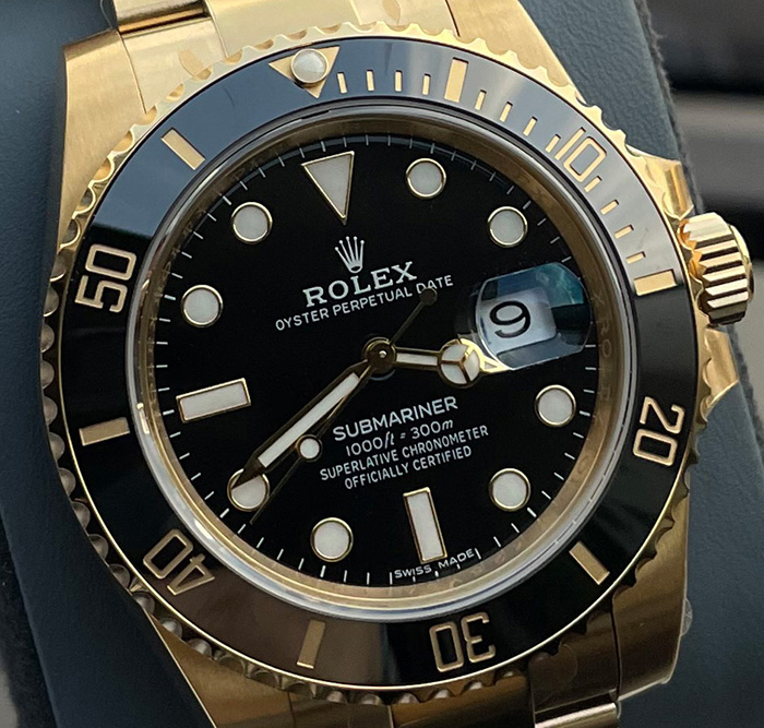 ROLEX SUBMARINER FULL GOLD 40 MM. VSF