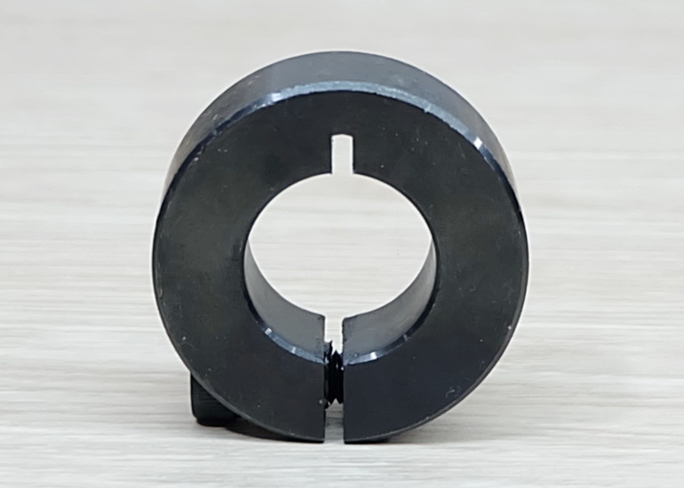 SCS 20x40x15 mm (IDxODxThickness) 45 Steel - Open type optical axis fixing ring