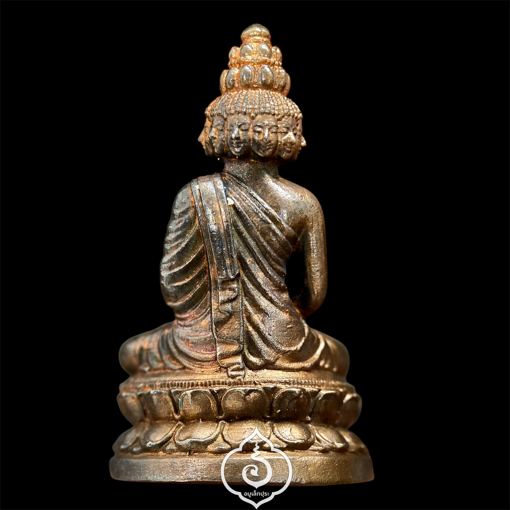 พระมหาเศรษฐีนวโกฏิ เนื้อนวะโลหะ พิมพ์ใหญ่ พิธีเสาร์ 5 มหาเศรษฐี ปี53 วัดสระเกศ และวัดไตรมิตร อ.ลักษณ์ เรขานิเทศ (หมายเลข 5729)