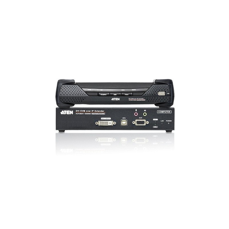 ATEN DVI KVM Over IP Extender model : KE6900