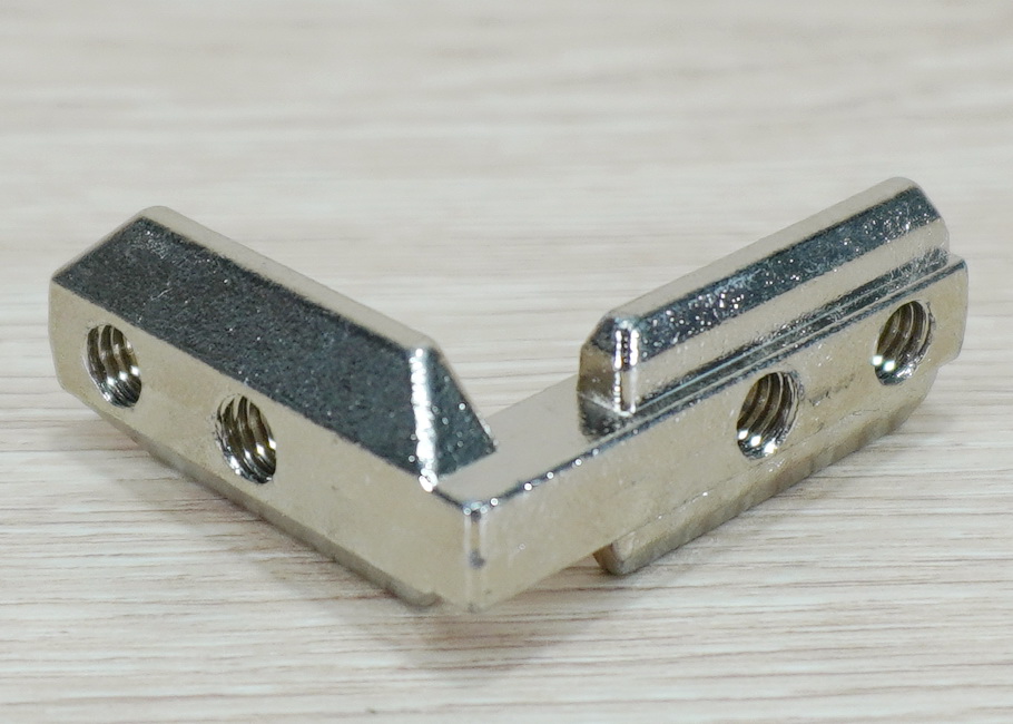 Inner Bracket 4-Hole สำหรับ Series 40 Alu Profile + น็อตยึด M6