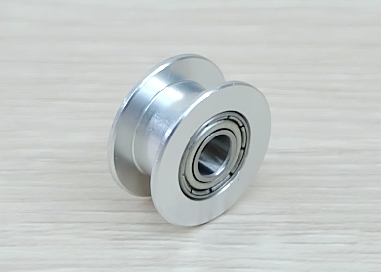 Pulley Wheel ไม่มีฟันแบบ 20 ฟัน 2GT width 6mm belt (Bore 5mm)