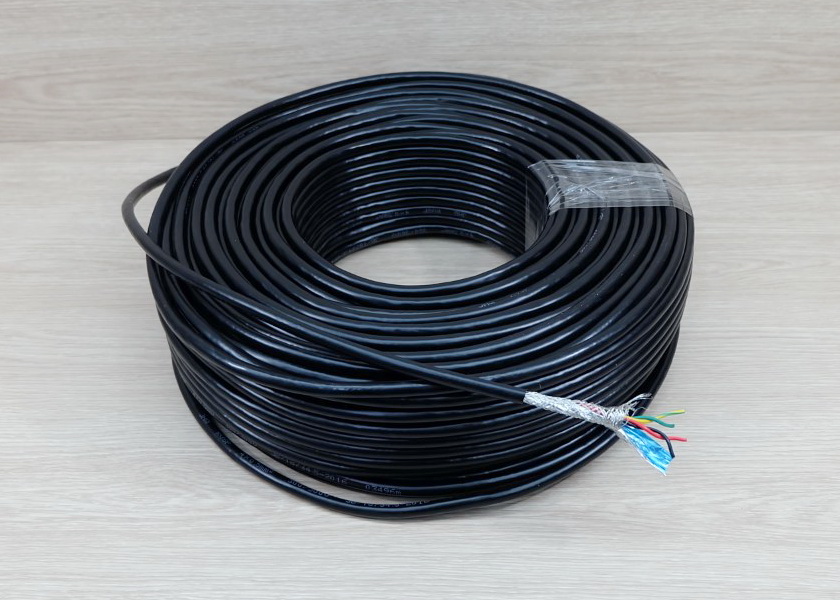 4 core X 0.5 mm² Shielded Wire RVSP Signal Line Shielded Twisted Pair (1m)