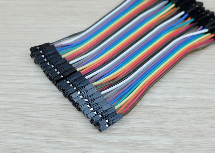 10cm Cable jumper 40P Female-Female (เมีย-เมีย)