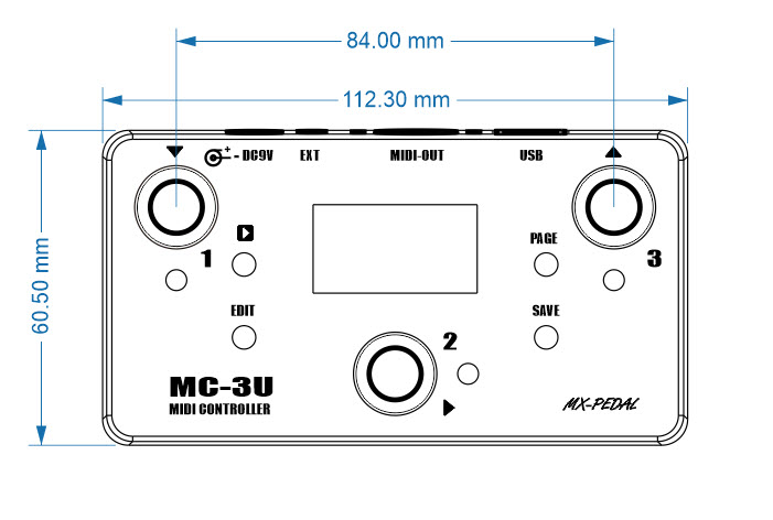 MC-3U MIDI CONTROLLER
