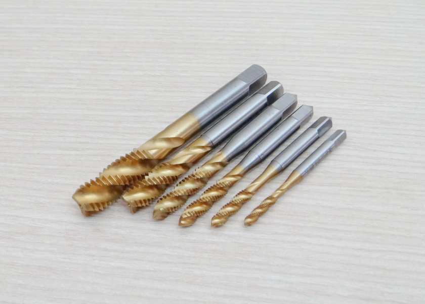 Titanium Coated Thread Tap M6 x 1.0 HSSE Screw Tap