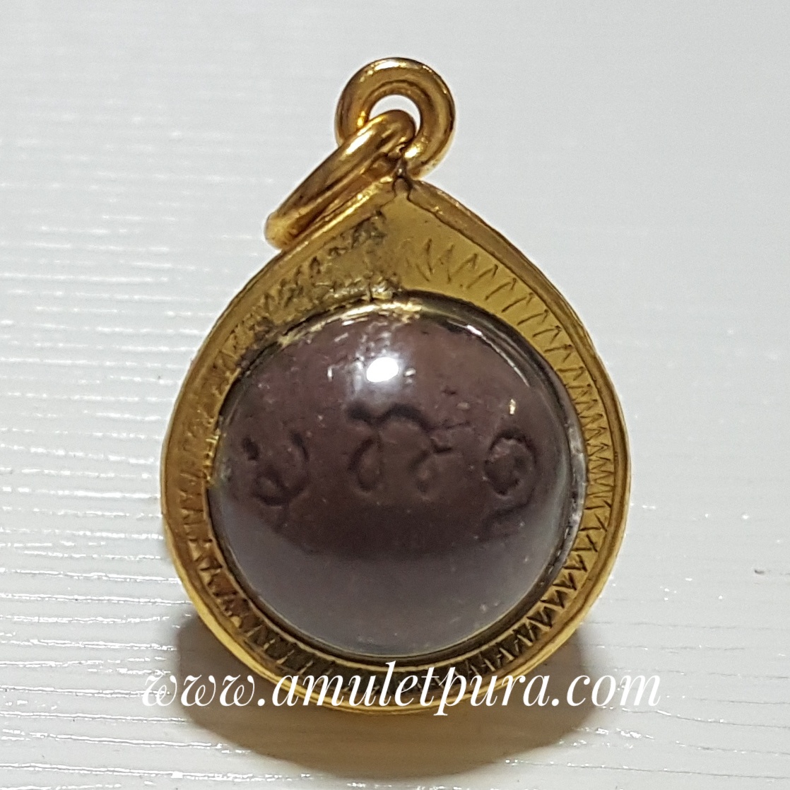 ลูกอมหมากหิน หลวงปู่สุภา วัดสีลสุภาราม จ.ภูเก็ต(พร้อมกรอบไมครอน)