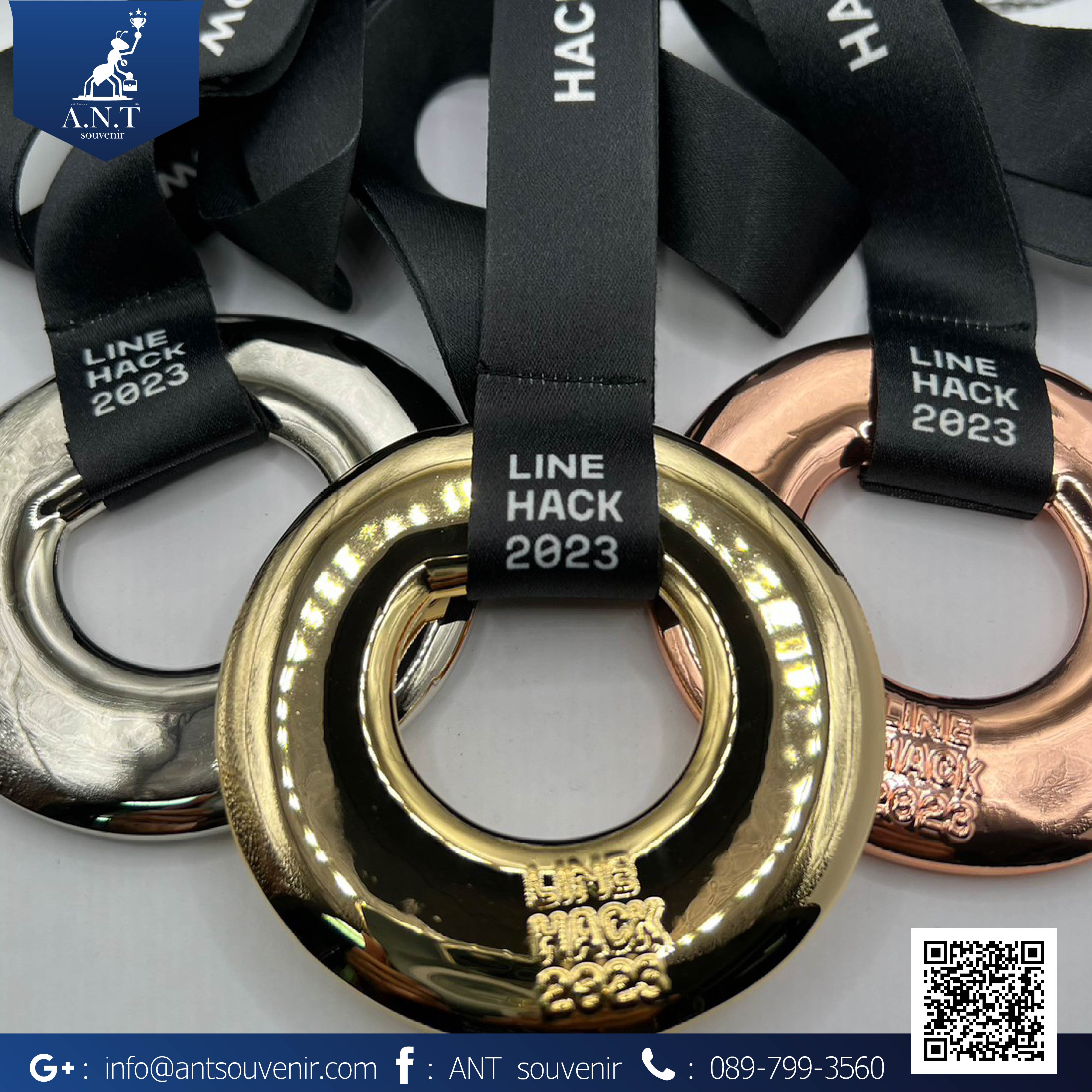 เหรียญรางวัล LINE HACK 2023