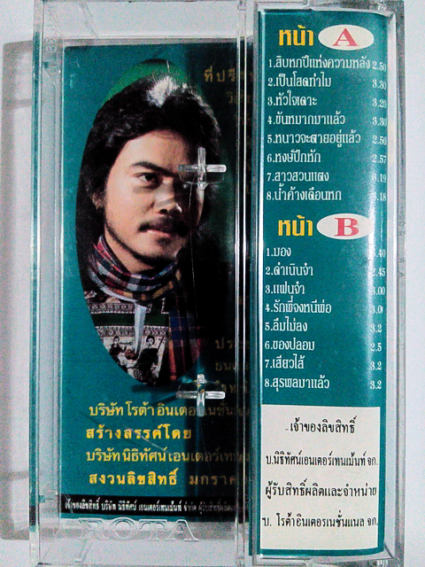 ขายเทปเพลง นิค นิรนาม อัลบั้ม ยอดครู ยอดเพลง 1