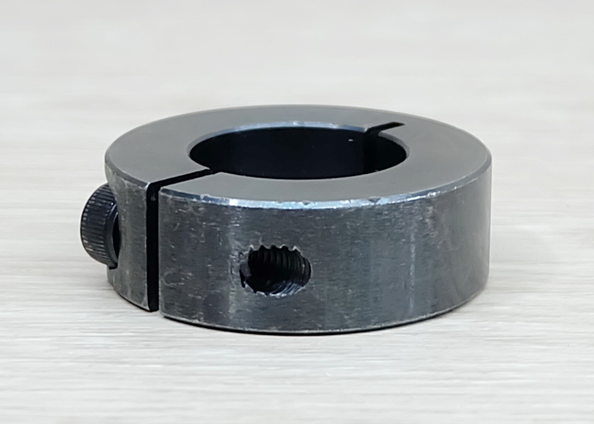 SCS 25x45x15 mm (IDxODxThickness) 45 Steel - Open type optical axis fixing ring
