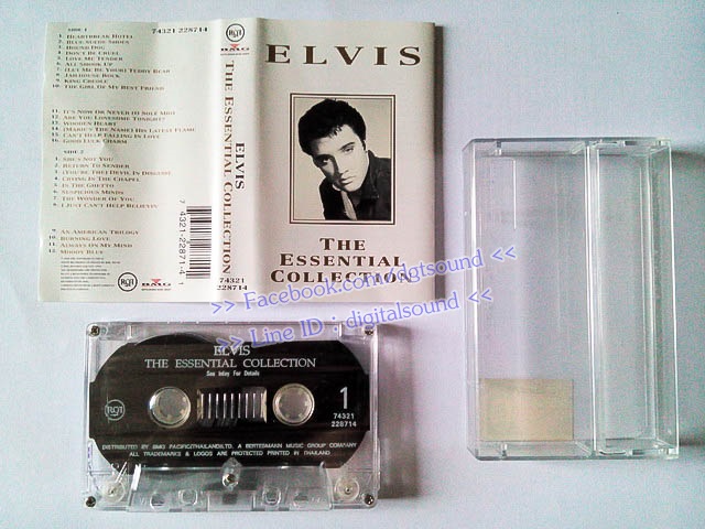 ขายเทปเพลง เทปคาสเซ็ท ELVIS PRESLEY อัลบั้ม THE ESSENTIAL COLLECTION