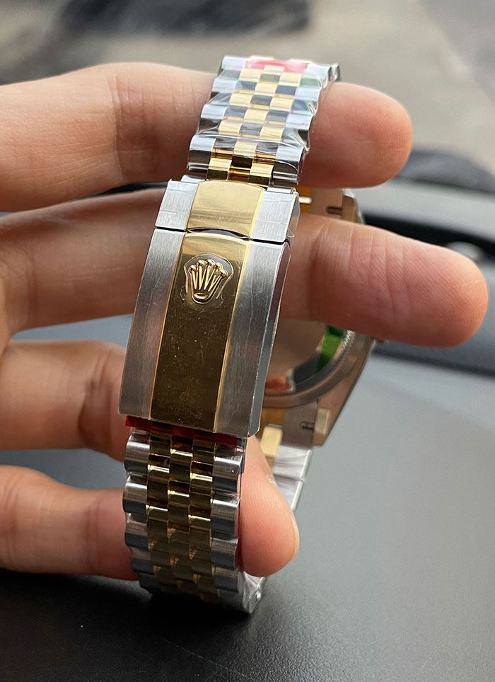 ROLEX DATEJUST 36 MM. YELLOWGOLD VSF