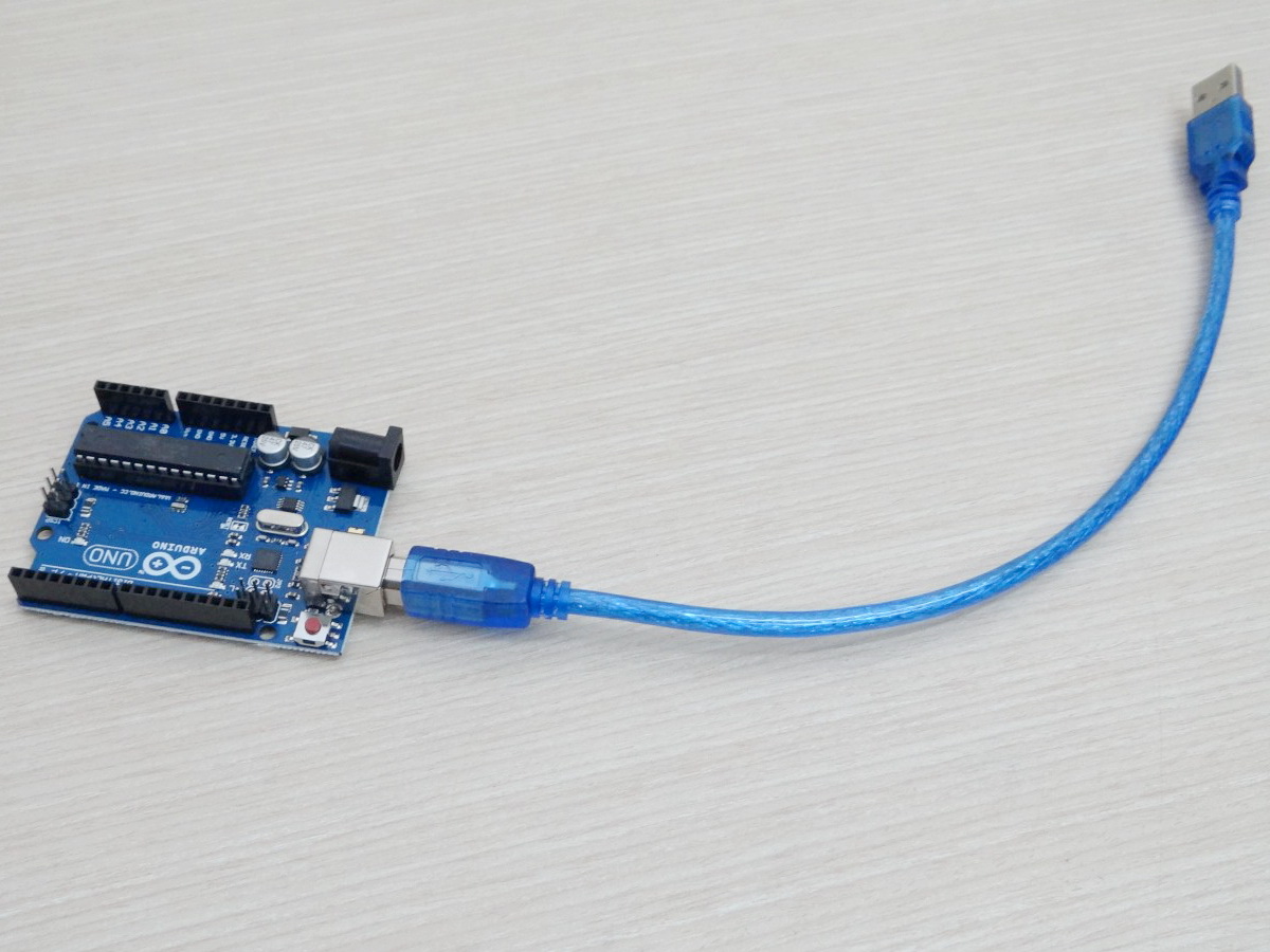 30cm USB 2.0 to USB 1.1 (Male-Male) Data Transfer Cable Transparent Blue