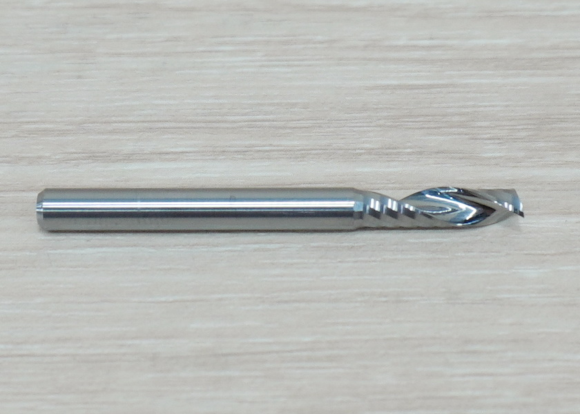 Wood/Acrylic - 4x4x15mm Single Flute Bit Carbide End Mill (SHKxCEDxCEL) เกรด 3A