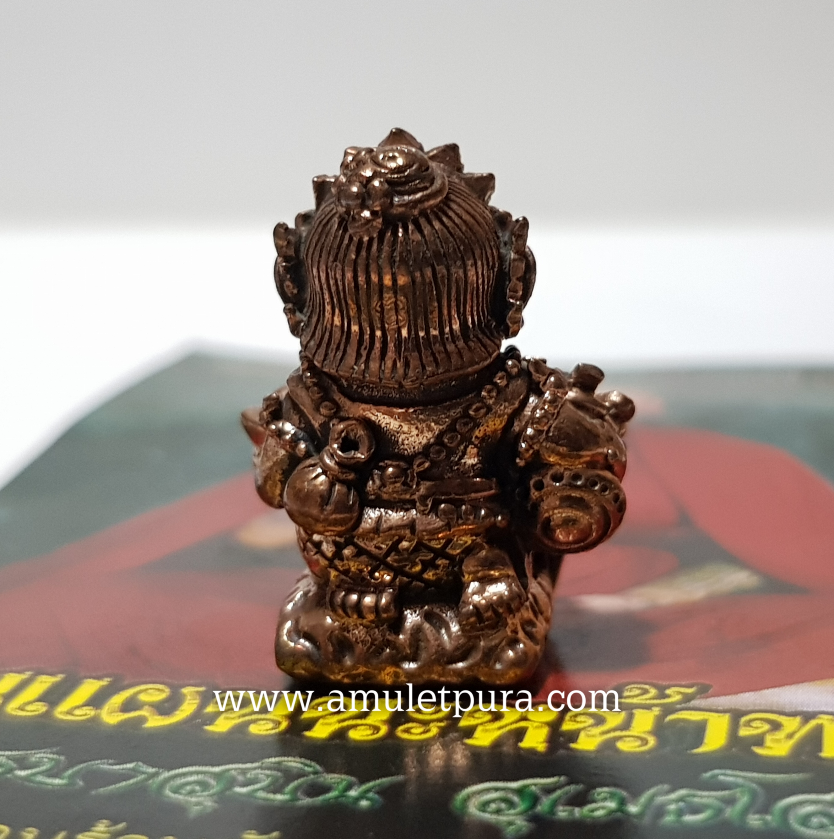 กุมารีดูดทรัพย์รับเงิน ชุดกรรมการนำฤกษ์ (ทองแดงอุดมวลสารฝังตะกรุด) ปี54 ครูบาสุบิน สำนักสงฆ์บ้านร้านตัดผม จ.ชุมพร (มีโค้ดกำกับ)