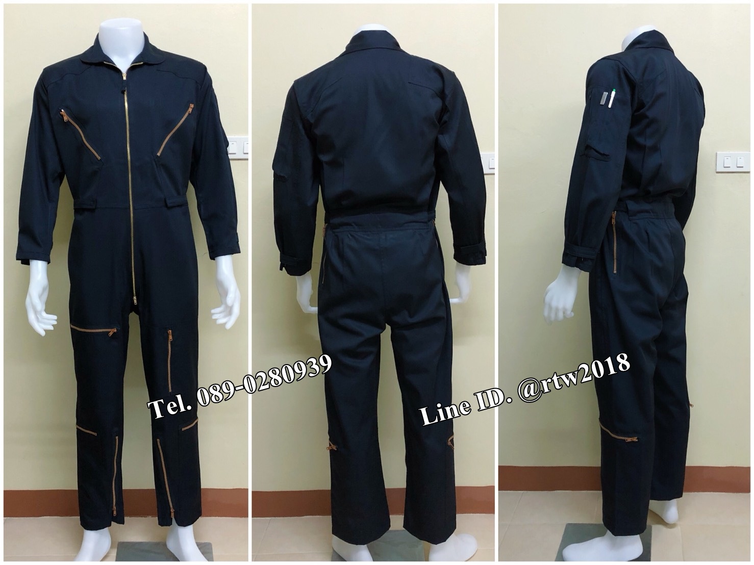 ชุดหมีสีกรมท่า (รหัส G4)