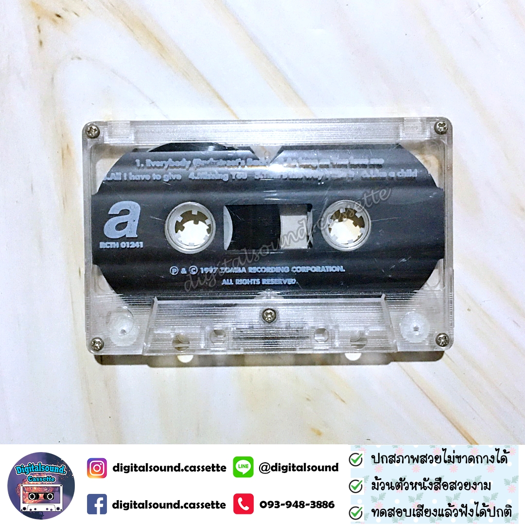 เทปคาสเซ็ท แบ็คตรีทบอยส์ Backstreet Boys อัลบั้ม BACKSTREET BACK