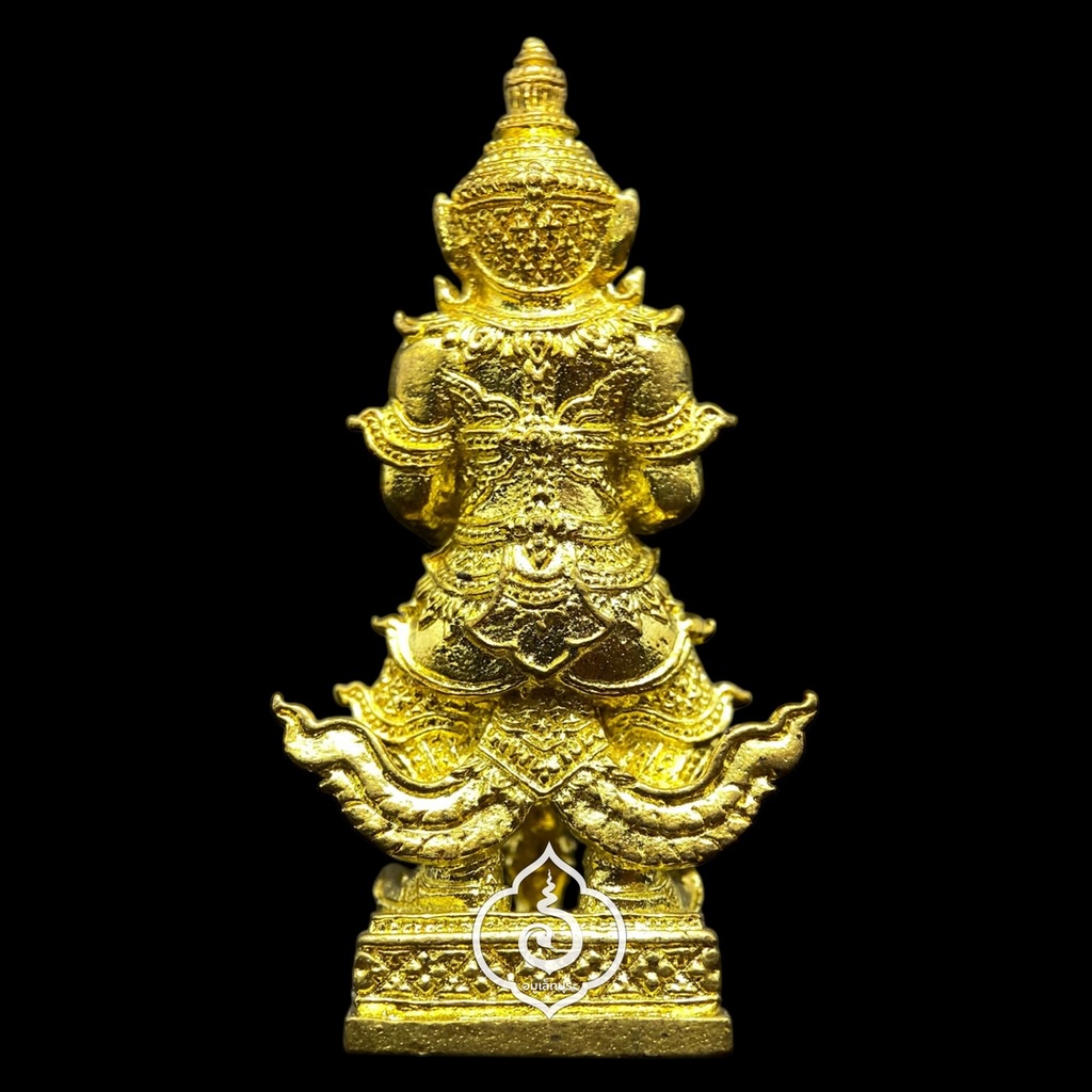 ท้าวเวสสุวรรณ (เนื้อทองทิพย์) รุ่นยกฐานะ ทองนำโชค ปี64 หลวงพ่อทอง วัดบ้านไร่ จ.นครราชสีมา (มีโค้ด หมายเลข1883)