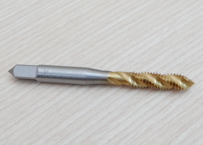 Titanium Coated Thread Tap M6 x 1.0 HSSE Screw Tap