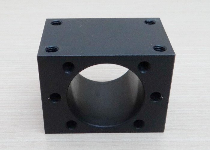 DSG20 Black Housing Aluminium for 20mm Ball Screw Nut (Inner Dia : 36mm) - 40 x 60 x 44 mm