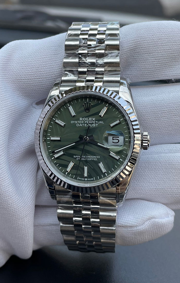 ROLEX DJ36 PALM MOTIF (VSF)