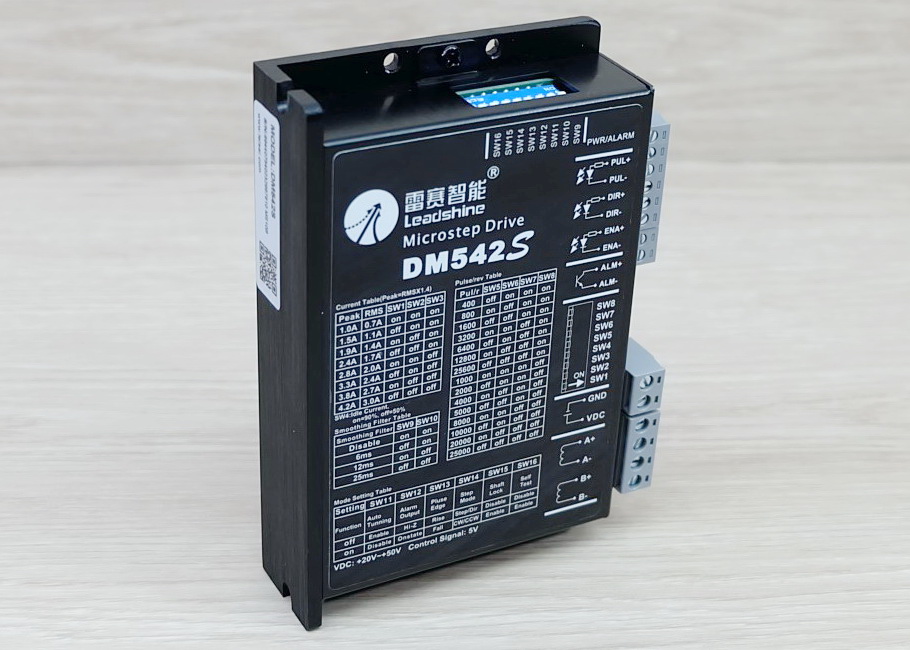 DM542S (Leadshine) Microstep Driver Peak 4.2A, 20-50 VDC 2-phase (Upgrade)