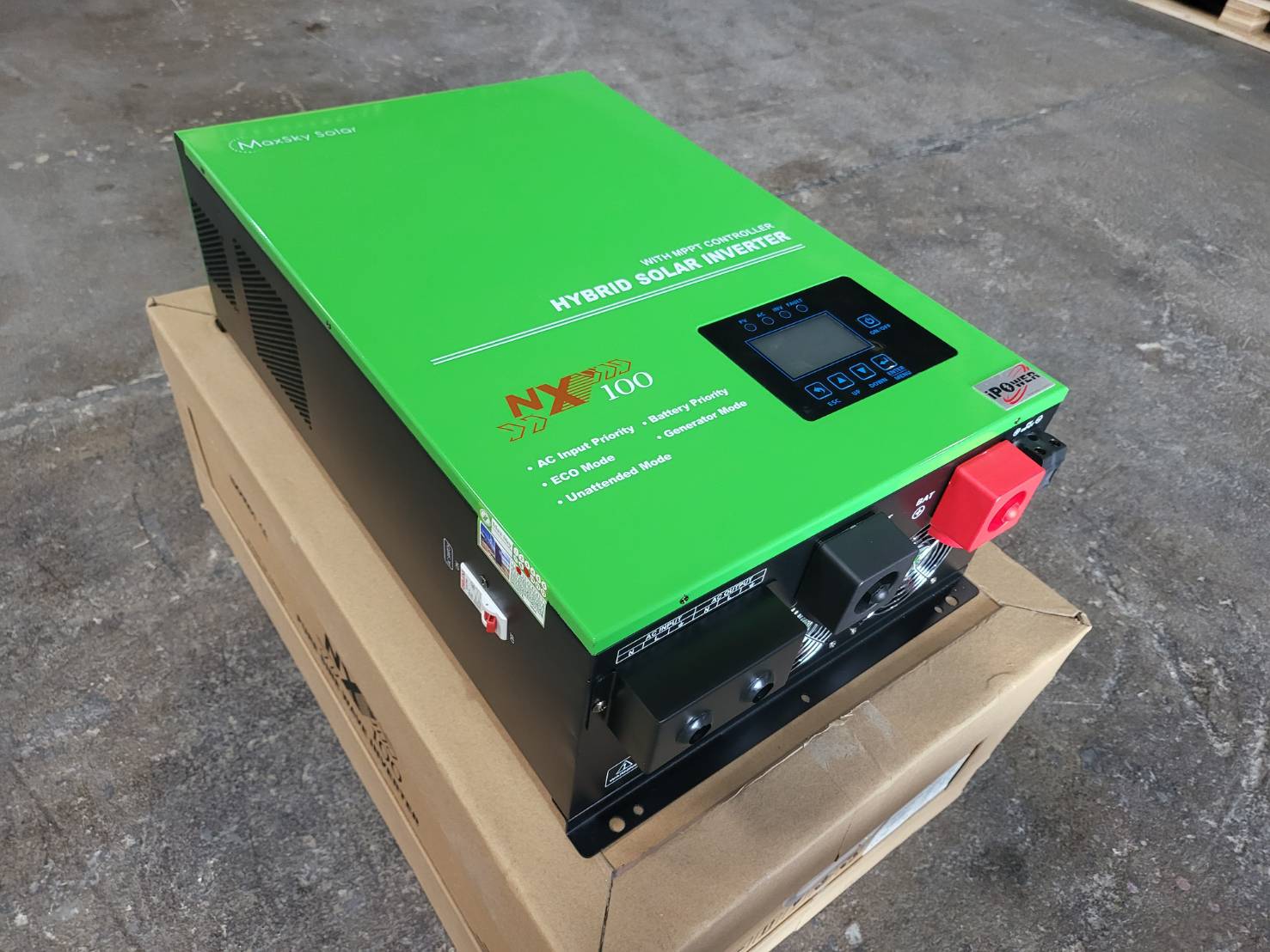 Inverter 24V 3000W MPPT 60A Maxsky หม้อแปลง NX